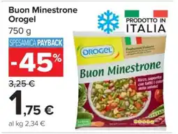 Carrefour Buon Minestrone Orogel offerta