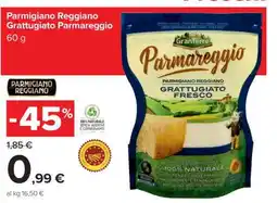 Carrefour Parmigiano Reggiano Grattugiato Parmareggio offerta
