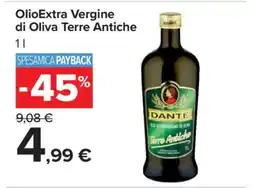 Carrefour Olio Extra Vergine di Oliva Terre Antiche offerta