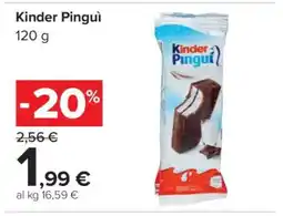 Carrefour Kinder Pinguí offerta