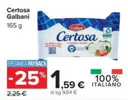 Carrefour CERTOSA GALBANI offerta