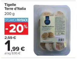 Carrefour Tigelle Terre d’Italia offerta