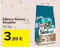 Carrefour Lettiera Sanicat Easy&Go offerta