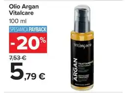 Carrefour Olio Argan Vitalcare offerta
