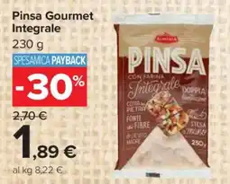 Carrefour Pinsa Gourmet Integrale offerta