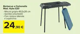 Carrefour Barbecue a Carbonella Mod. Hyba S20 offerta