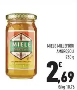 Conad Miele millefiori ambrosoli offerta