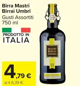 Carrefour Market Birra Mastri Birrai Umbri offerta
