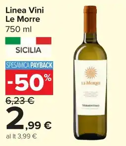 Carrefour Market Linea Vini Le Morre offerta