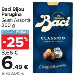 Carrefour Market Baci Bijou Perugina offerta