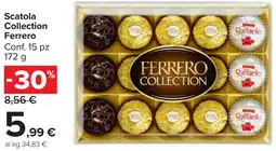 Carrefour Market Scatola Collection Ferrero offerta