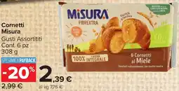 Carrefour Market Cornetti Misura offerta