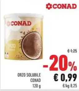 Conad Orzo solubile CONAD offerta