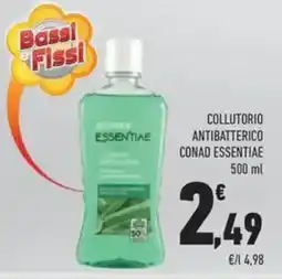 Conad Collutorio antibatterico CONAD ESSENTIAE offerta