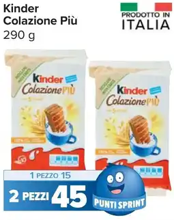Carrefour Market Kinder Colazione Più offerta