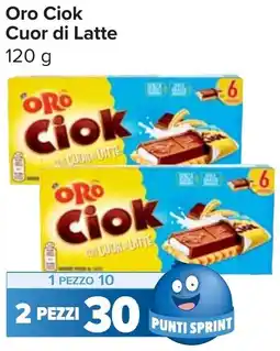 Carrefour Market Oro Ciok Cuor di Latte offerta