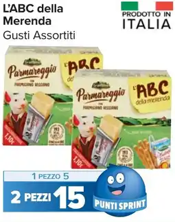 Carrefour Market L'ABC della Merenda offerta
