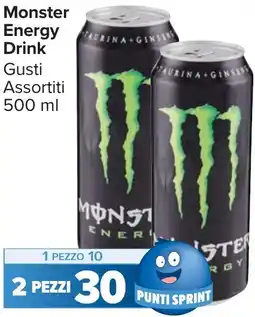 Carrefour Market Monster Energy Drink offerta