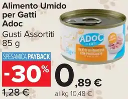 Carrefour Market Alimento Umido per Gatti Adoc offerta
