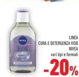 Conad Linea cura e detergenza viso NIVEA offerta