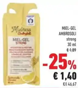 Conad Miel-gel ambrosoli strong offerta
