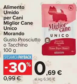 Carrefour Market Alimento Umido per Cani Miglior Cane Unico Morando offerta