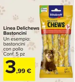 Carrefour Market Linea Delichews Bastoncini offerta