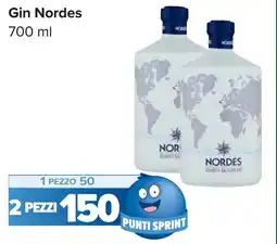 Carrefour Gin Nordes offerta