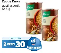 Carrefour Zuppe Knorr offerta