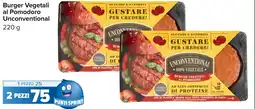 Carrefour Burger Vegetali al Pomodoro Unconventional offerta