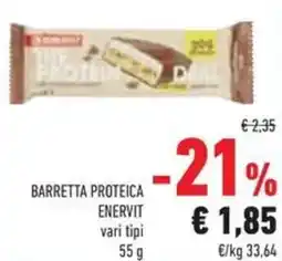 Conad Barretta proteica enervit offerta