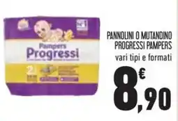 Conad Pannolini o mutandino progressi PAMPERS offerta