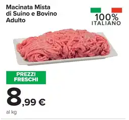 Carrefour Macinata Mista di Suino e Bovino Adulto offerta