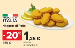 Carrefour Naggets di Pollo offerta