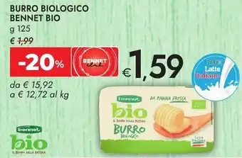 Bennet Burro biologico BENNET BIO offerta