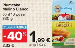 Carrefour Plumcake Mulino Bianco offerta