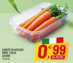Ard Discount Carote in vassoio prov. italia offerta