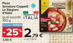 Carrefour Pizza Senatore Cappelli Le Stagioni d'Italia offerta