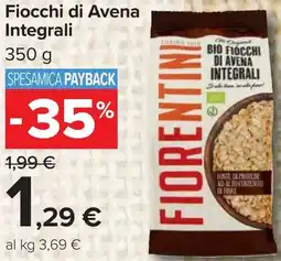 Carrefour Fiocchi di Avena Integrali offerta