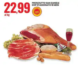Eurospin Prosciutto san daniele dop stagionato 18 mesi offerta