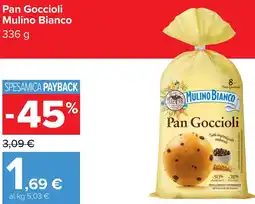 Carrefour Pan Goccioli Mulino Bianco offerta