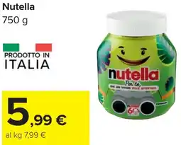 Carrefour Nutella offerta