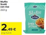 Carrefour Muffin Scotti con riso offerta