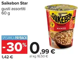 Carrefour Saikebon Star offerta