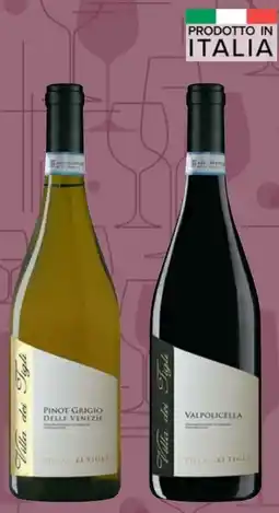 Carrefour Valpolicella o Pinot Grigio delle Venezie DOC Villa dei Tigli offerta