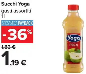 Carrefour Succhi Yoga offerta