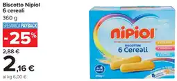 Carrefour Biscotto Nipiol 6 cereali offerta