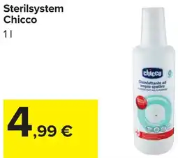 Carrefour Sterilsystem Chicco offerta