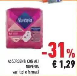 Conad Assorbenti con ali NUVENIA offerta