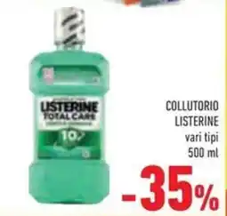 Conad Collutorio LISTERINE offerta